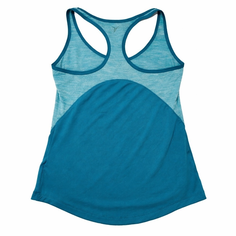 Blue Racerback Tank Top - Picture 4 of 4